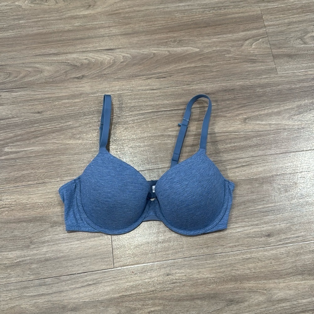 Auden The Everyday Lightly Lined Demi Coverage T-Shirt Bra - Picture 2 of 4